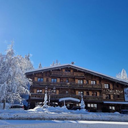 Le Chalet Blanc Megève Eksteriør billede