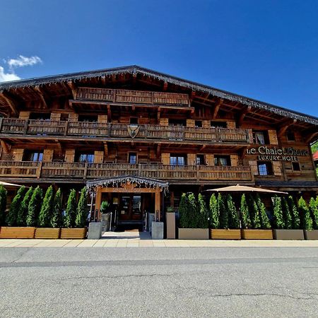 Le Chalet Blanc Megève Eksteriør billede