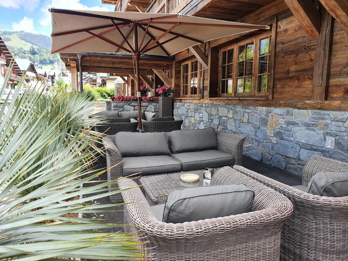 Le Chalet Blanc Megève Eksteriør billede