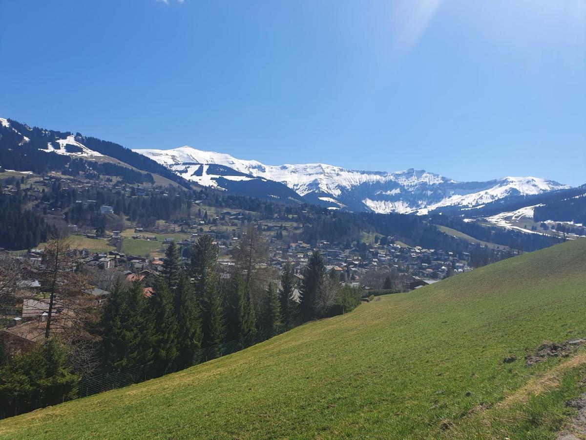 Le Chalet Blanc Megève Eksteriør billede