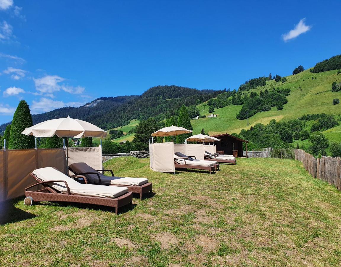 Le Chalet Blanc Megève Eksteriør billede