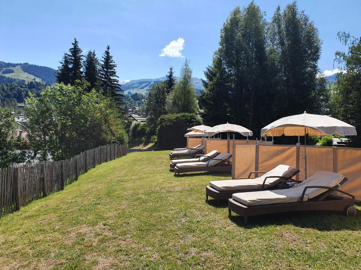 Le Chalet Blanc Megève Eksteriør billede