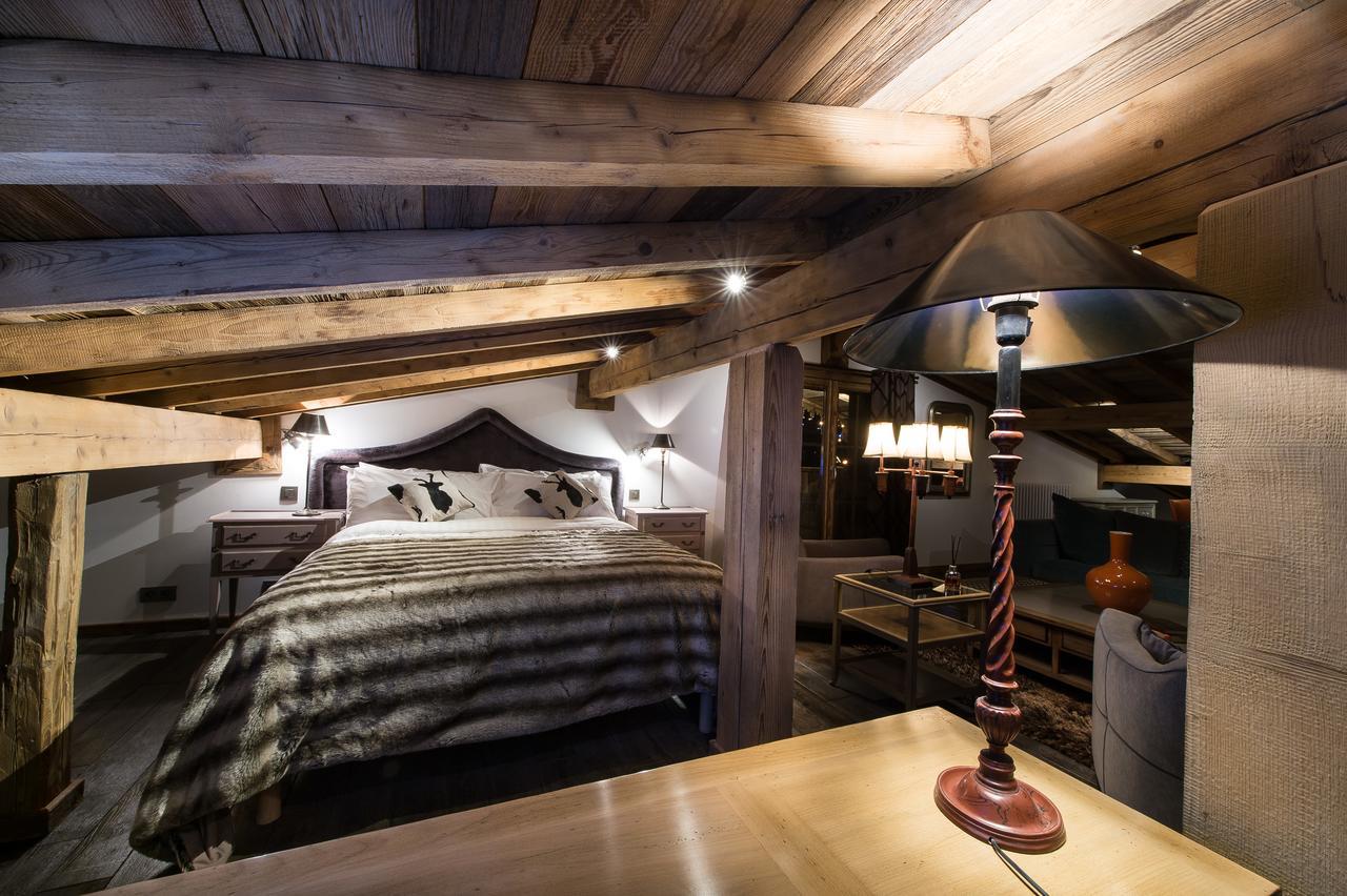 Le Chalet Blanc Megève Eksteriør billede