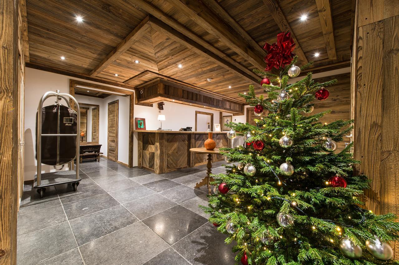 Le Chalet Blanc Megève Eksteriør billede