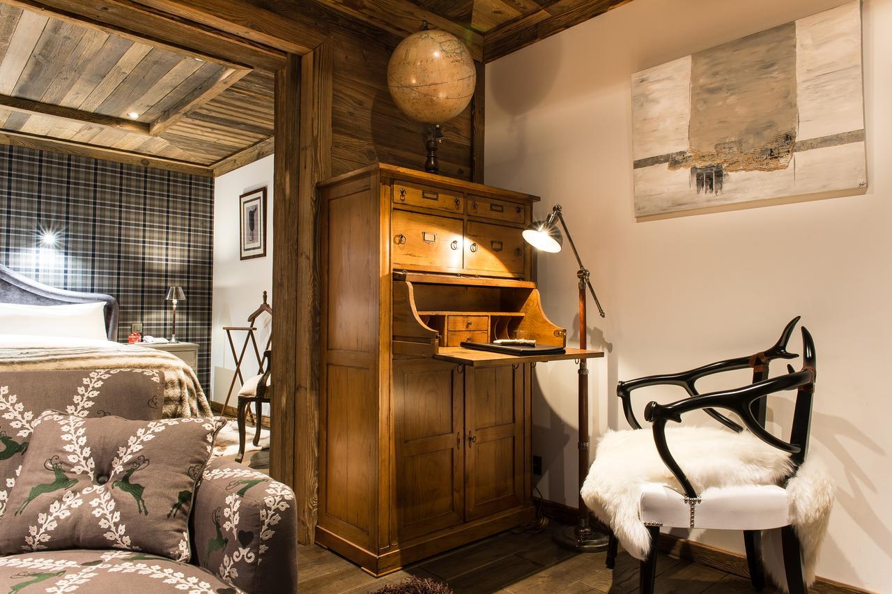 Le Chalet Blanc Megève Eksteriør billede