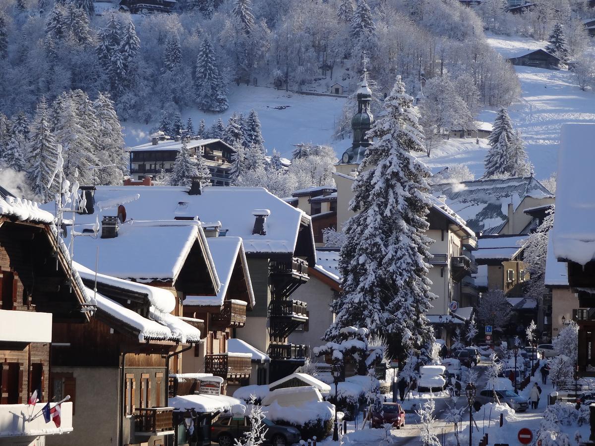 Le Chalet Blanc Megève Eksteriør billede